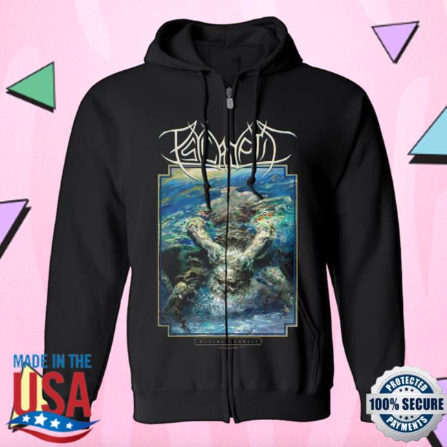 Official Night Shift Store Shop Psycroptic - Divine Council Zip Up Sweatshirt Hoodie Nightshift Merch