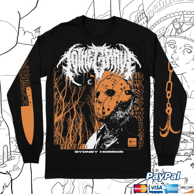 Official To The Grave Rising Merch To The Grave - Friday The 13Th Sydney Horror Long Sleeve Shirt 2023 Risingmerch